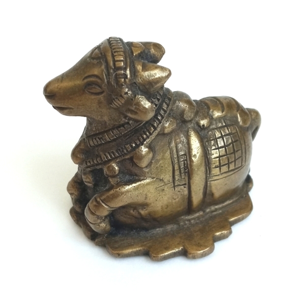 Antique Solid Brass Lamb from India - Picture 2 of 8